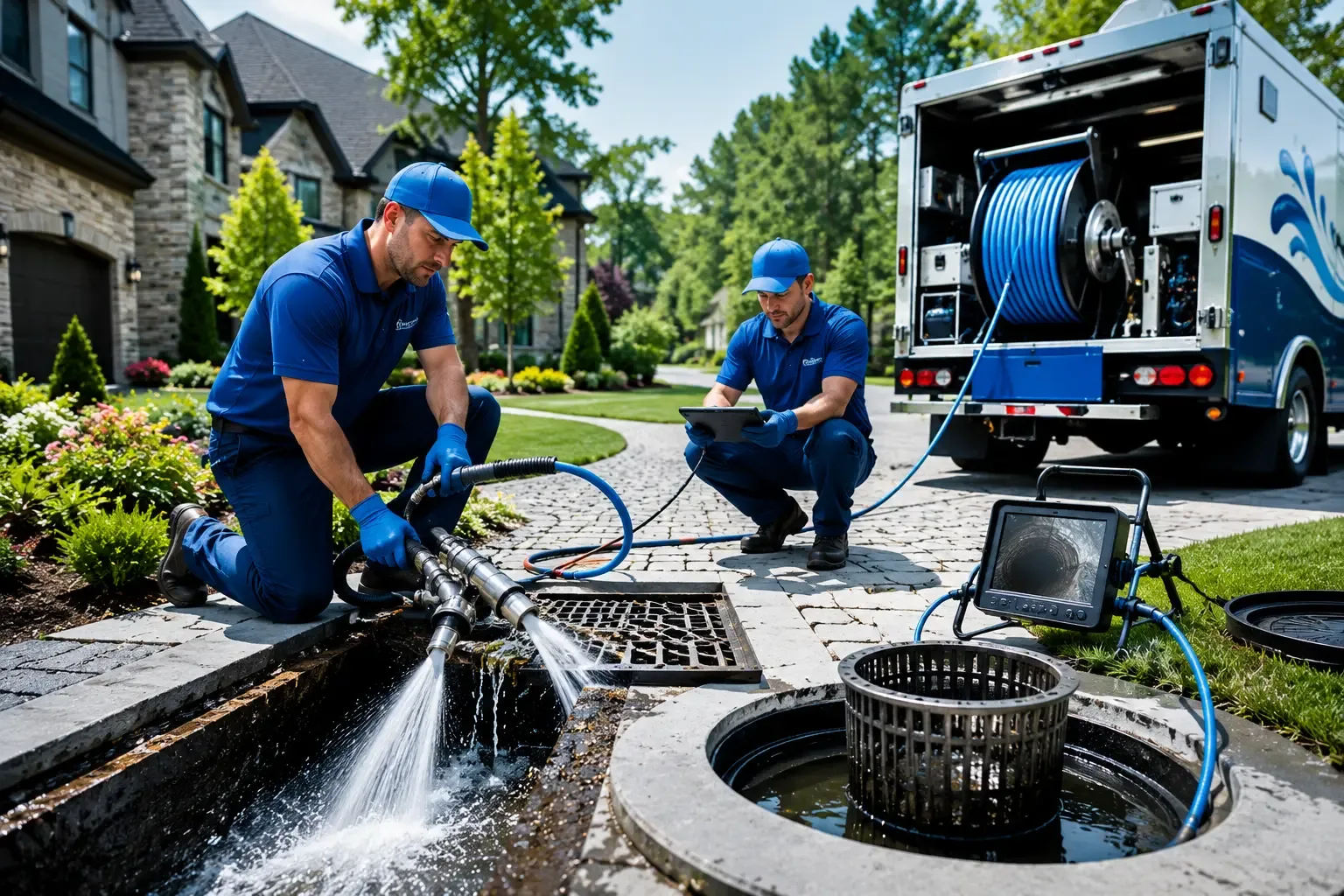 Local outdoor drain cleaning professionals in Glen Cove, NY